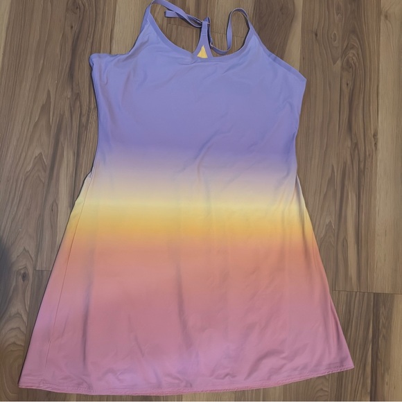 Outdoor Voices Purple and Pink Gradient Dress - Picture 3 of 9